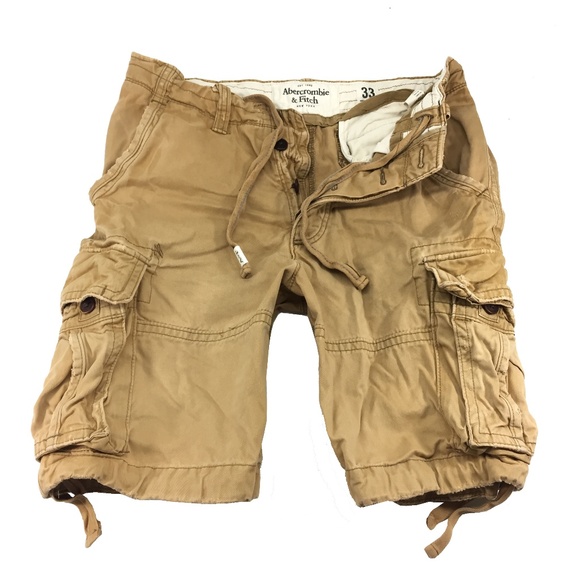 abercrombie & fitch cargo shorts